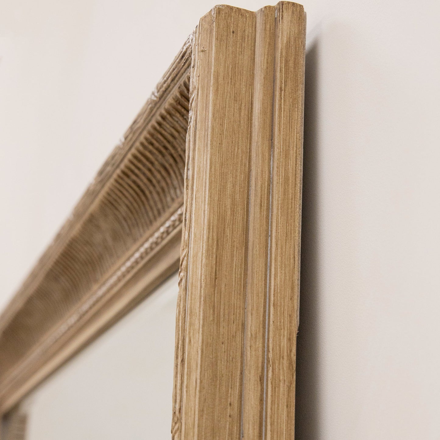 Antoine - Miroir Rectangulaire en Bois Lavé Extra Large Pleine Longueur 185cm x 100cm