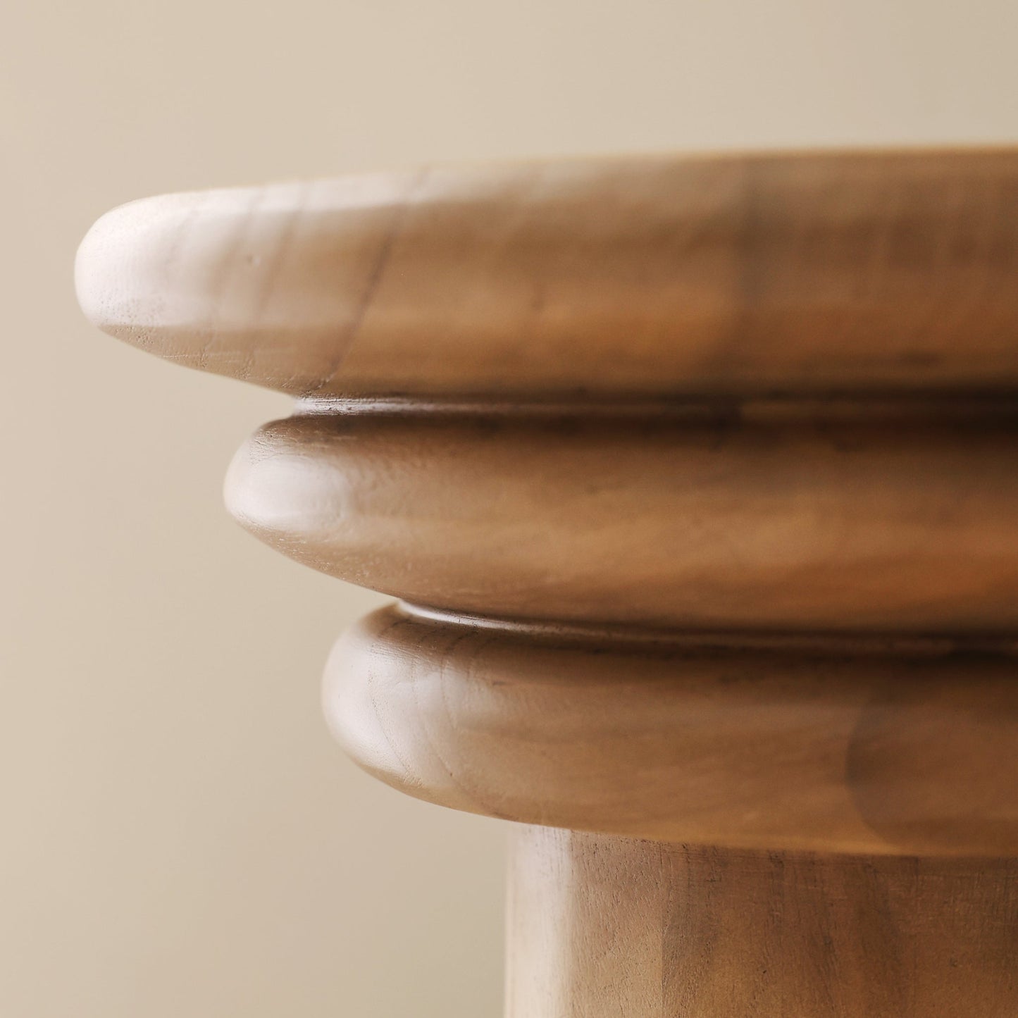 Oribi - Table d'Appoint Rétro en Bois Chaud