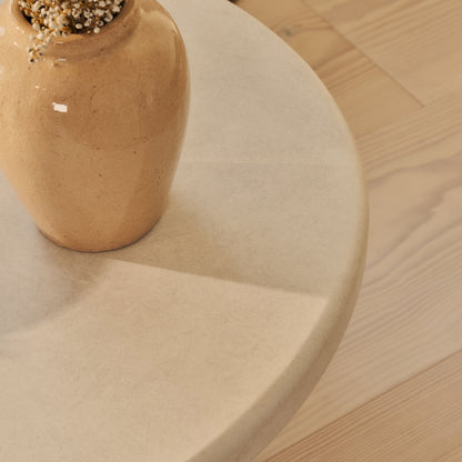 Savanna - Table basse en bois irrégulier et béton