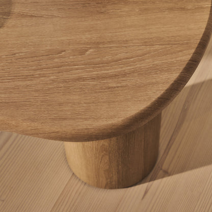 Savanna - Table basse en bois irrégulier lavé