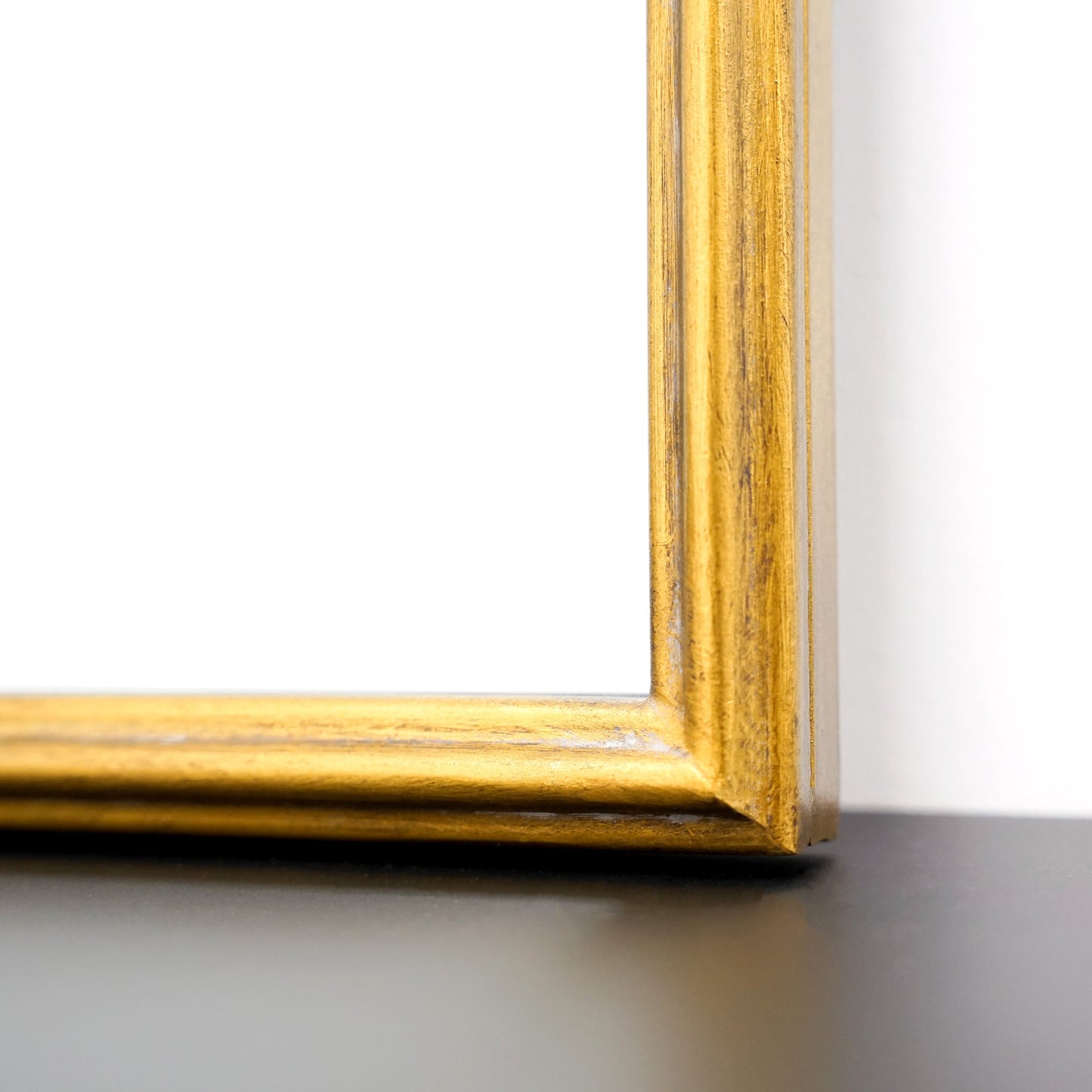 Amelia - Miroir Métallique Arqué Doré Pleine Longueur 186cm x 100cm
