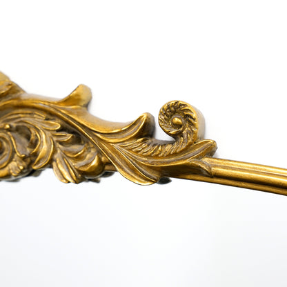 Amelia - Miroir Métallique Arqué Doré Pleine Longueur 186cm x 100cm