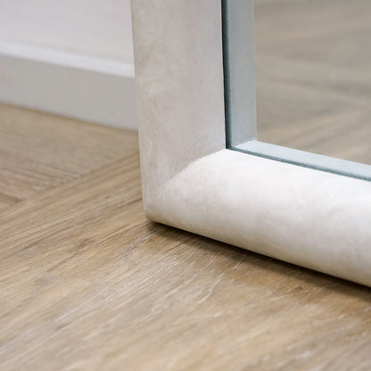 Amora - Miroir en béton grand format arche pleine longueur 172cm x 60cm