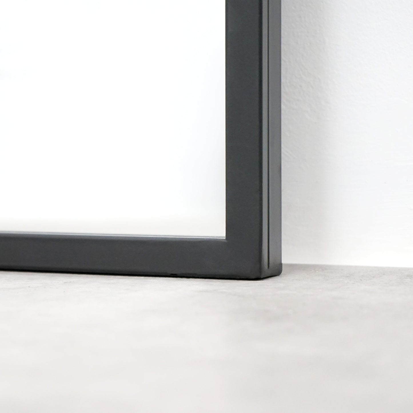 Brooklyn - Miroir Métallique Noir Extra Large Pleine Longueur 210cm x 120cm