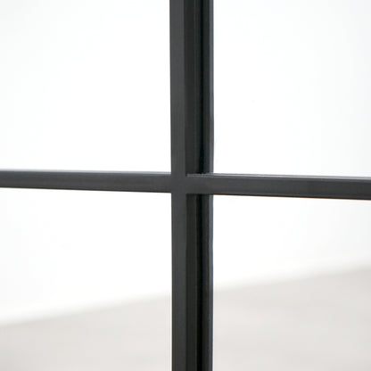 Brooklyn - Miroir Métallique Noir Extra Large Pleine Longueur 210cm x 120cm