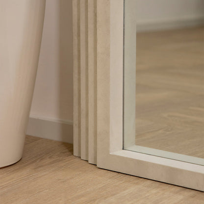 Luciana - Miroir en béton arqué pleine longueur 180cm x 110cm
