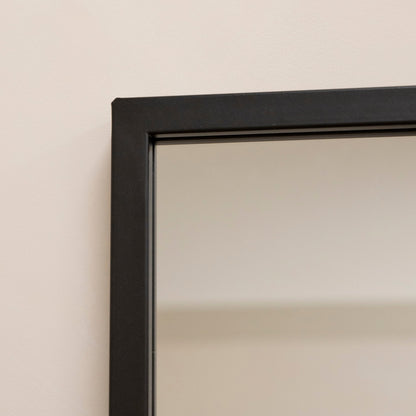 Camden - Miroir industriel noir pleine longueur 179 cm x 119 cm