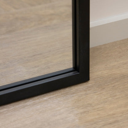 Camden - Miroir industriel noir pleine longueur 179 cm x 119 cm