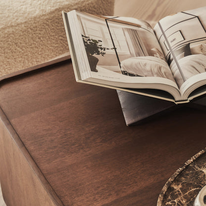 Fairmont - Table Basse Rectangulaire Premium en Bois Foncé