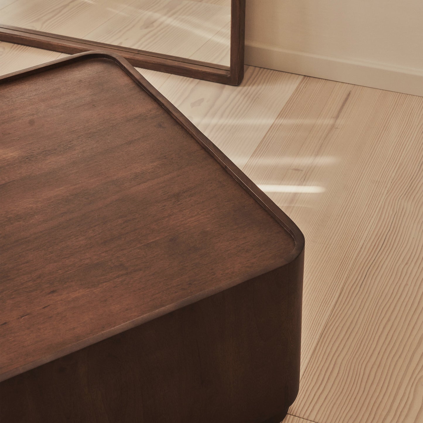 Fairmont - Table Basse Rectangulaire Premium en Bois Foncé