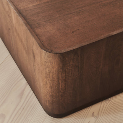 Fairmont - Table Basse Rectangulaire Premium en Bois Foncé