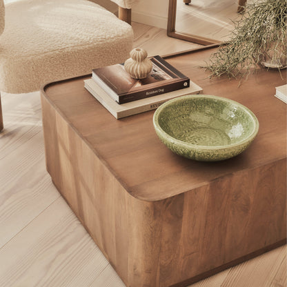 Fairmont - Table basse rectangulaire premium en bois chaud