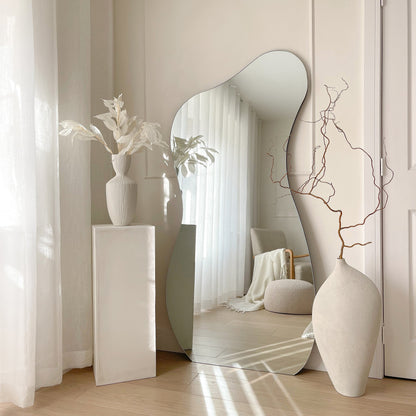 Edge - Grand Miroir d'Étang Sans Cadre Pleine Longueur 170cm x 80cm