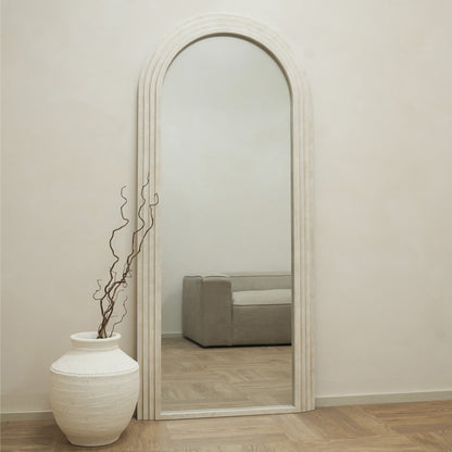 Luciana - Miroir en béton arche pleine longueur 180cm x 80cm