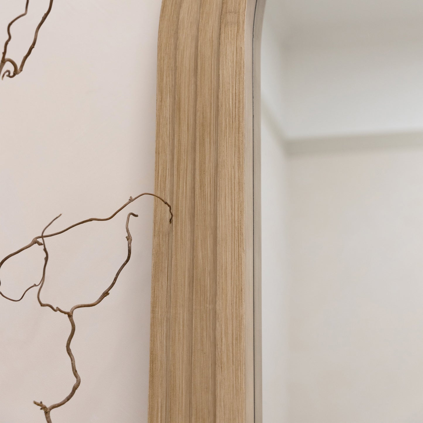 Luciana - Miroir en bois lavé arche pleine longueur 180cm x 110cm