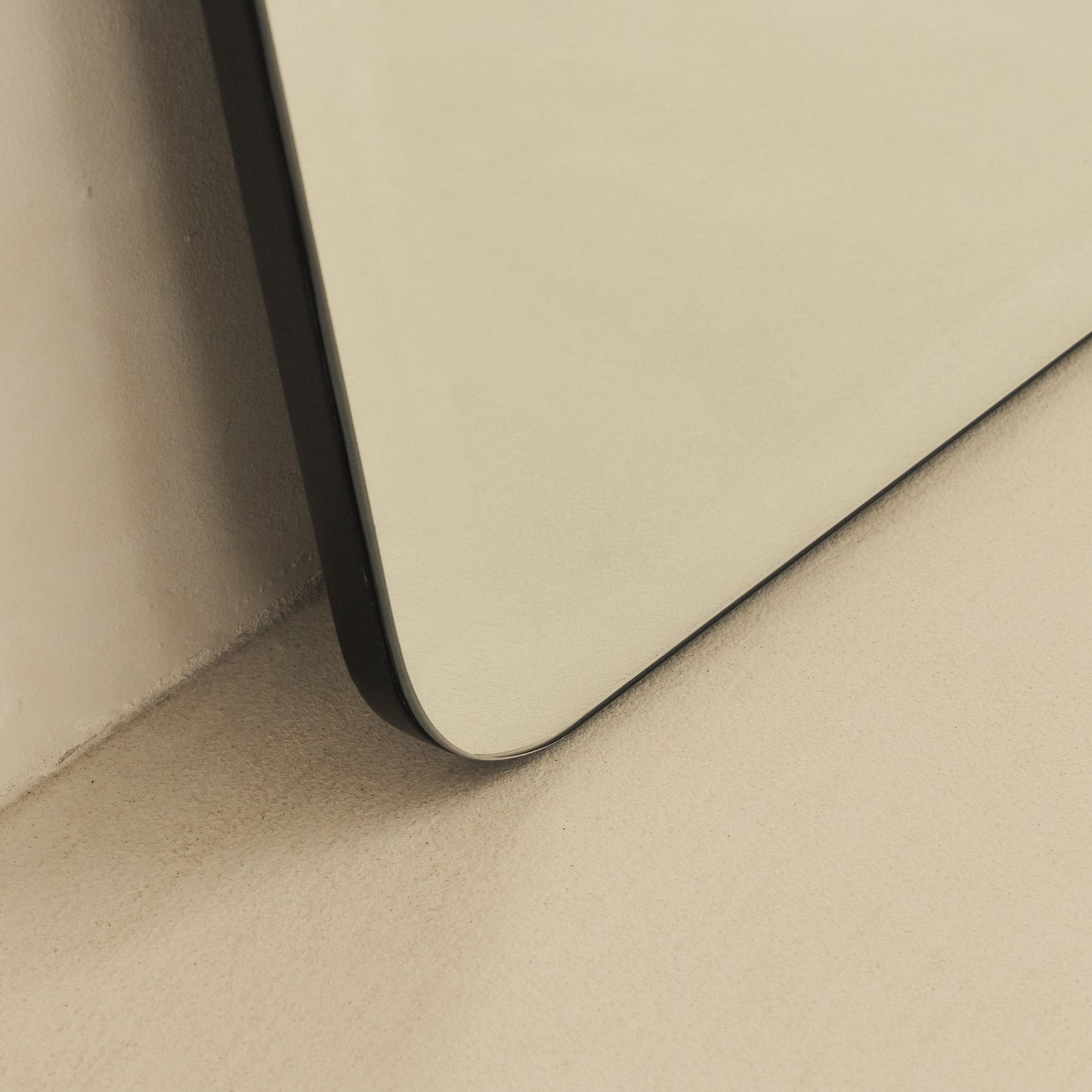 Vienne - Grand miroir sans cadre à biseau 95 cm x 70 cm pour manteau de cheminée