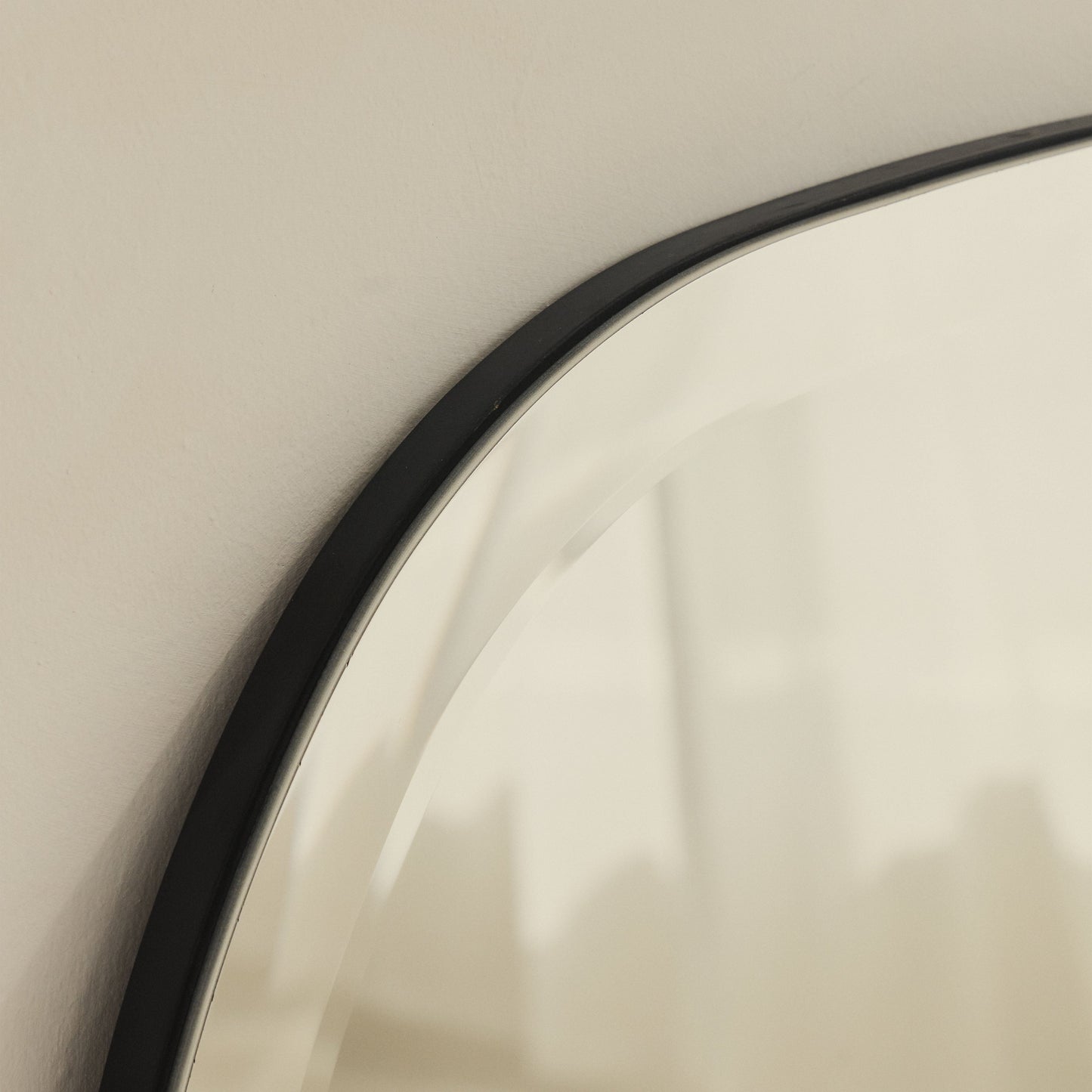 Vienne - Grand Miroir Biseauté Sans Cadre Courbé 100cm x 65cm