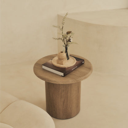 Madison - Table d'appoint ronde en bois lavé