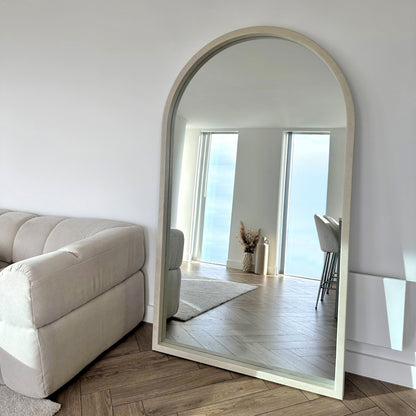 Tamara - Miroir en béton arche extra large pleine longueur 190cm x 110cm