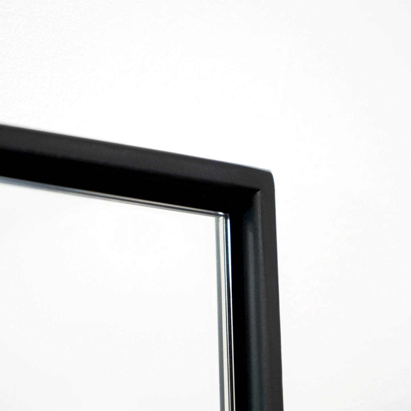 Theo - Miroir Métallique Noir Extra Large Pleine Longueur 190cm x 120cm