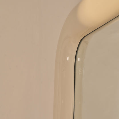 Obsidian - Miroir Rectangulaire Extra Large Pleine Longueur Brillant Ivoire 200cm x 120cm