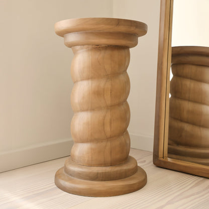 Cassia - Table d'Appoint Rétro en Bois Chaud