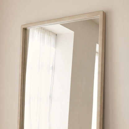 Arden - Miroir en bois pleine longueur béton 180cm x 80cm