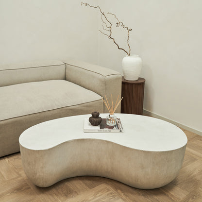Leonardo - Grande Table Basse Minimaliste en Béton Forme