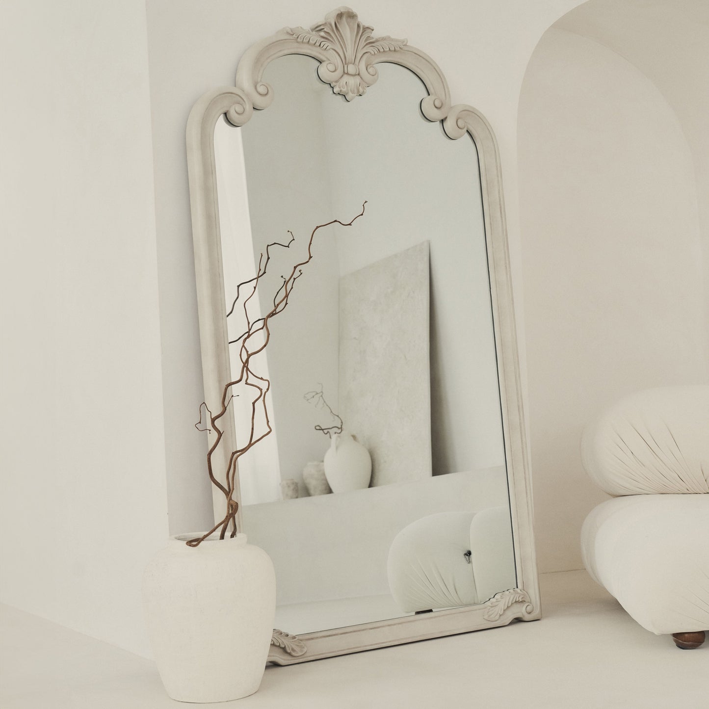 Pelazzo - Miroir Orné Extra Large Pleine Longueur 185cm x 104cm