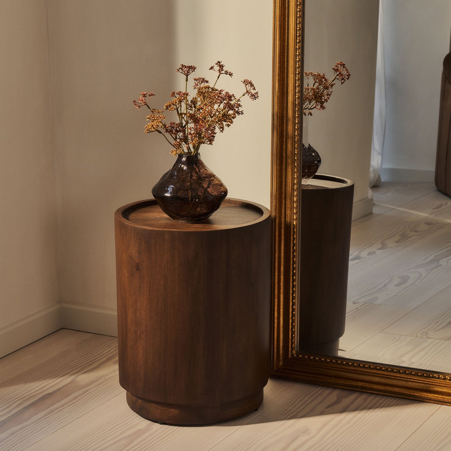 James - Miroir Arqué Doré Pleine Longueur 189cm x 80cm