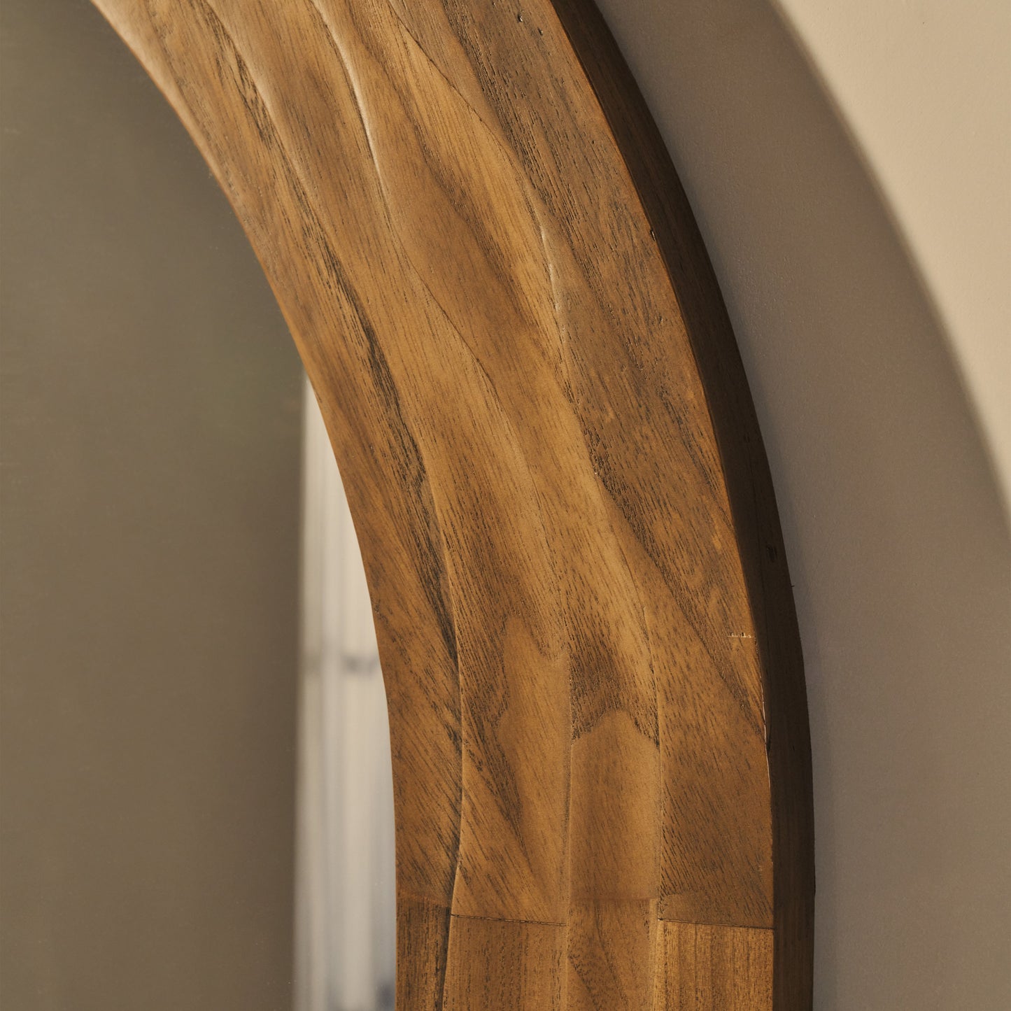 Lucelle - Miroir Arqué Extra Large en Bois