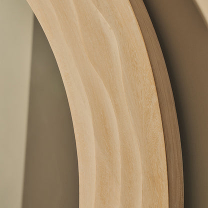Lucelle - Miroir Arqué Extra Large en Bois