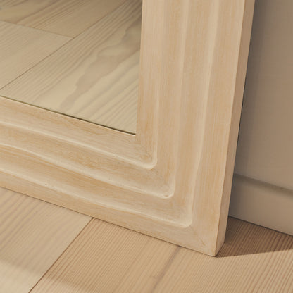 Lucelle - Miroir Arqué Extra Large en Bois