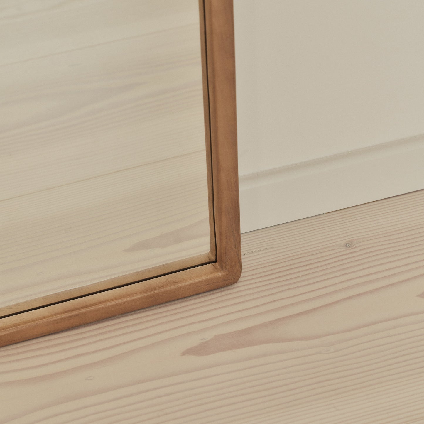 Arden - Miroir en bois plein longueur 140 cm x 45 cm Warm Wood