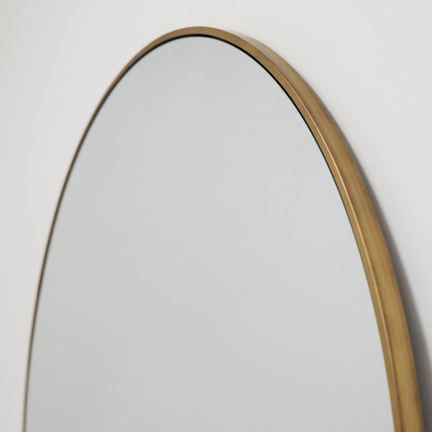 Liberty - Miroir Métallique Arqué Pleine Longueur Or 200cm x 120cm