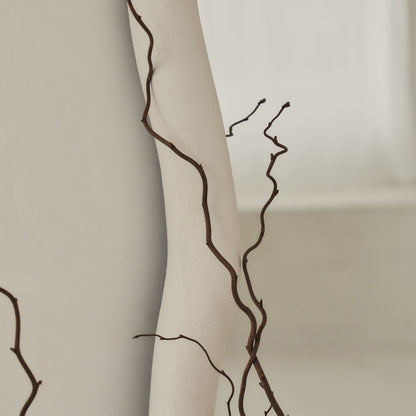 Wabi-Sabi - Grand miroir irrégulier en béton pleine longueur 170cm x 80cm