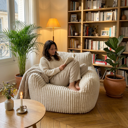 Fauteuil Cocon XL — Douceur & Confort Moelleux