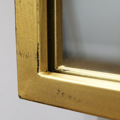 Brooklyn - Grand miroir métal doré 140 cm x 70 cm
